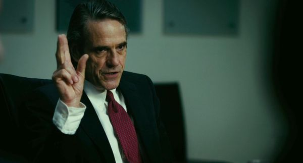 Jeremy Irons playing Wall Street CEO John Tuld in Margin Call