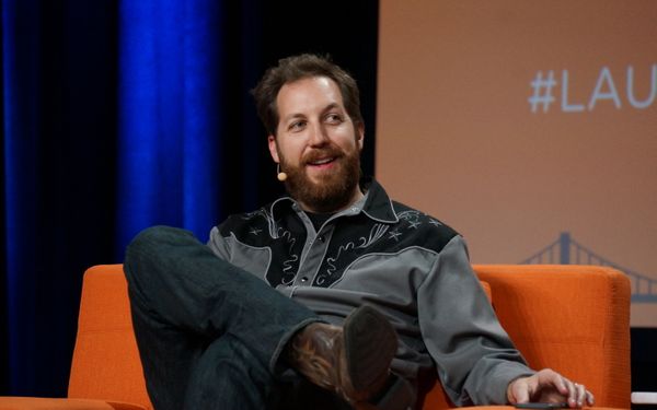 Chris Sacca, founder at Lowercase Capital speaking at the Launch Conference.