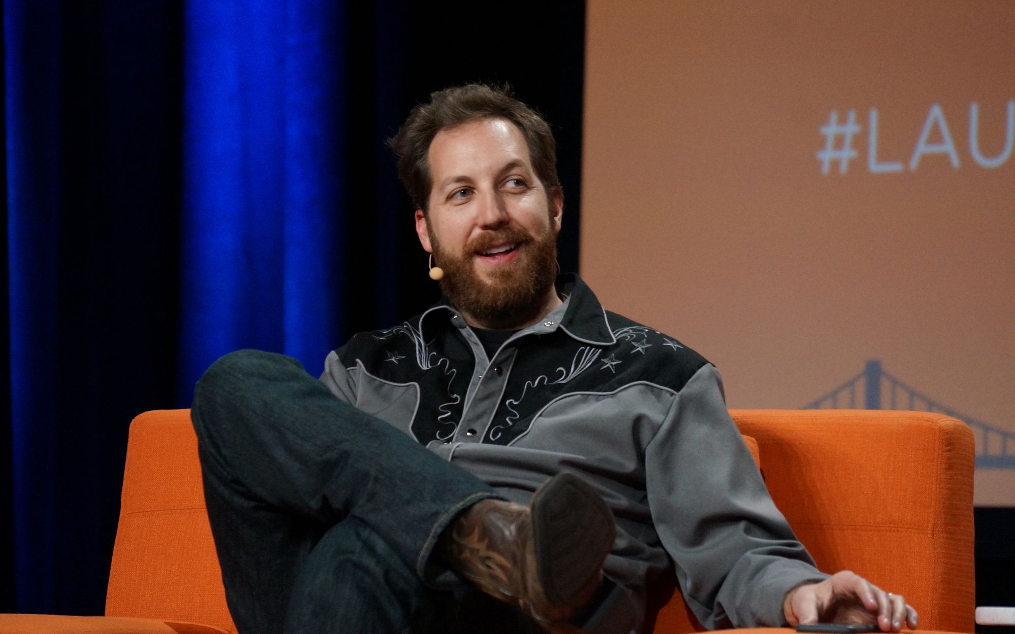Chris Sacca, founder at Lowercase Capital speaking at the Launch Conference.